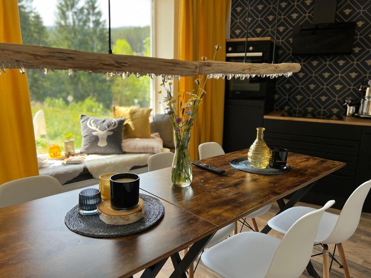 Bavaria Mountain Lodge Ski Arber Osser Bayrischer Wald Designer Ferienwohnung Lohberg Buitenkant foto