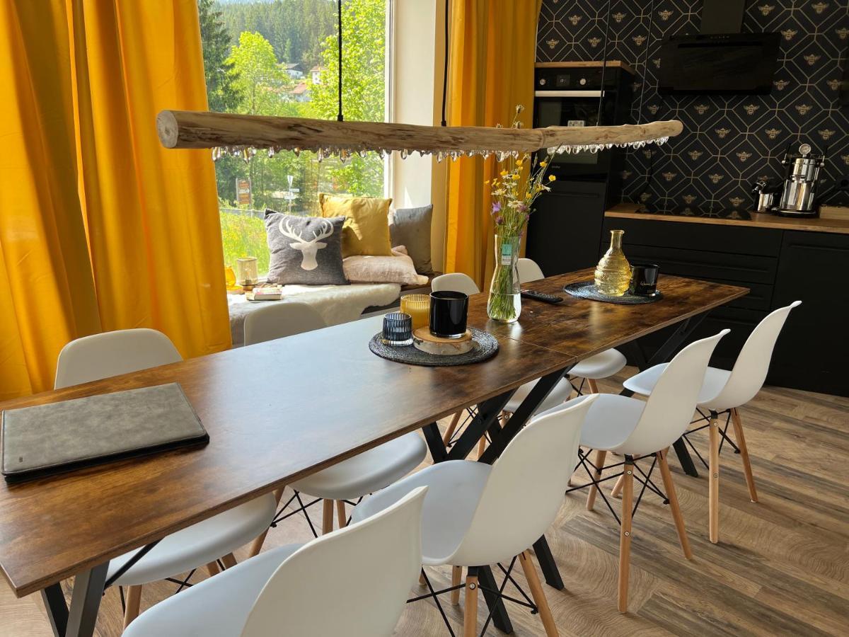 Bavaria Mountain Lodge Ski Arber Osser Bayrischer Wald Designer Ferienwohnung Lohberg Buitenkant foto