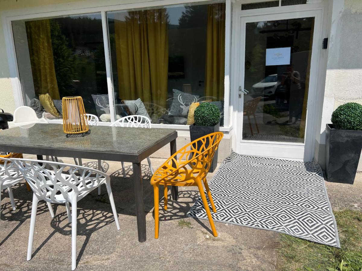 Bavaria Mountain Lodge Ski Arber Osser Bayrischer Wald Designer Ferienwohnung Lohberg Buitenkant foto
