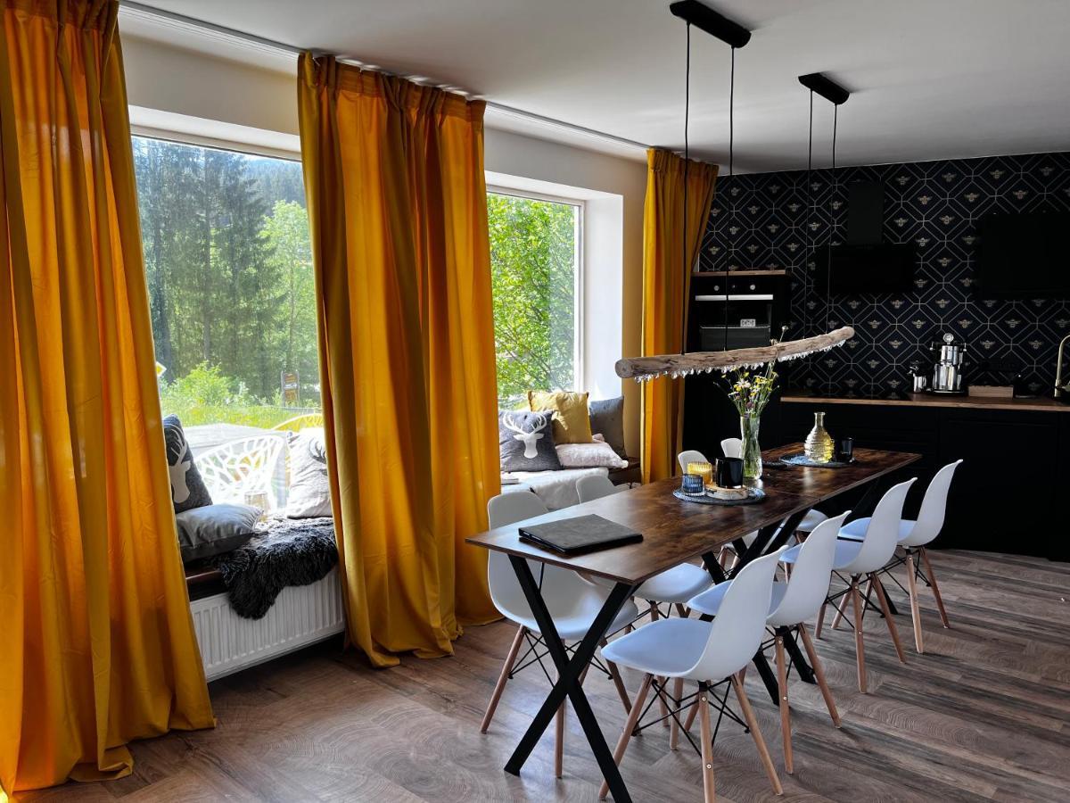 Bavaria Mountain Lodge Ski Arber Osser Bayrischer Wald Designer Ferienwohnung Lohberg Buitenkant foto